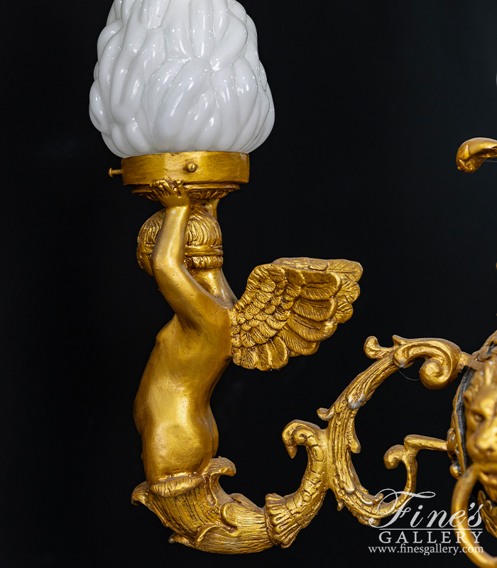 Lighting Lamposts  - Luxurious French Lamp Post Pair - LMP-042